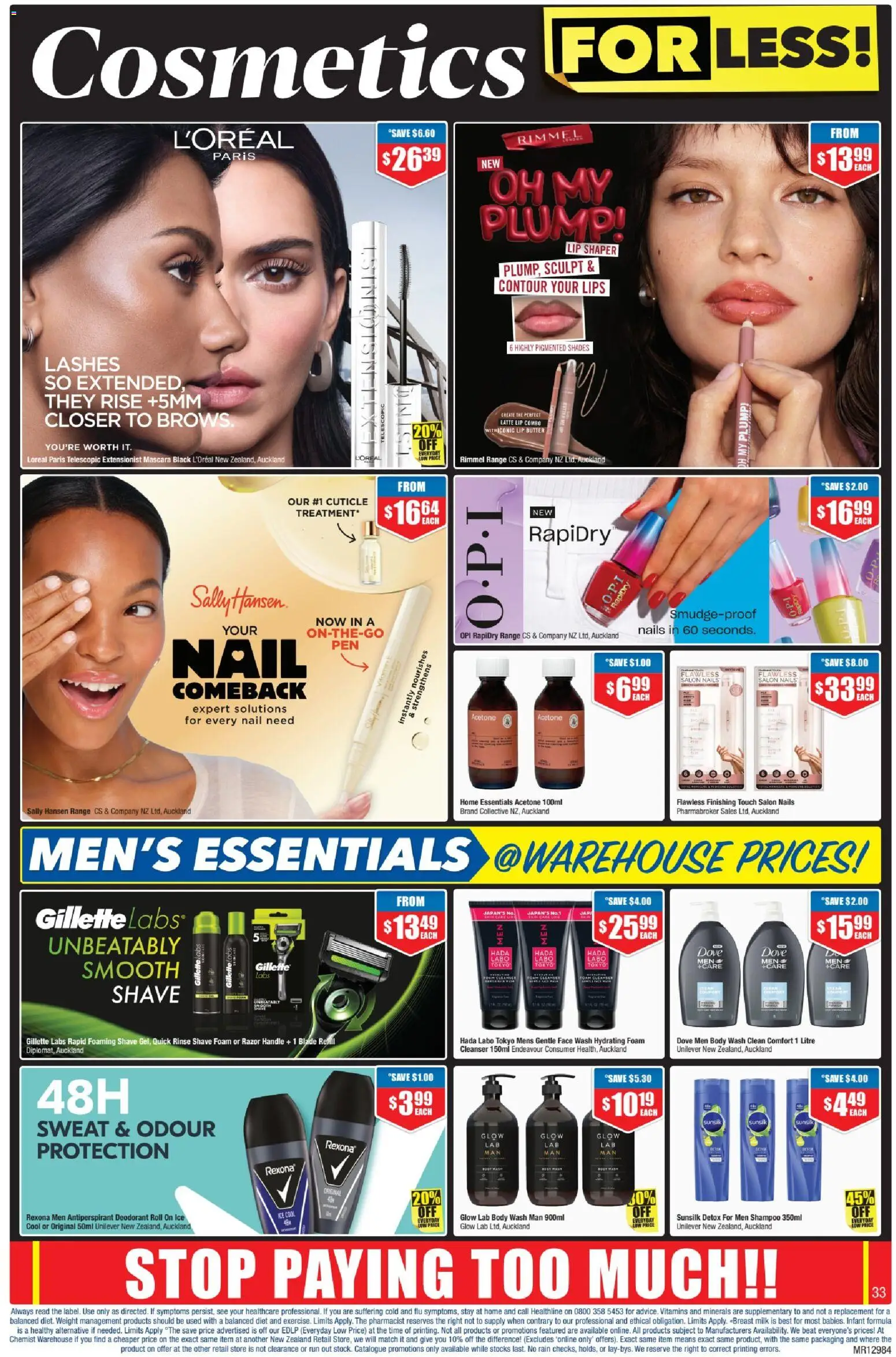 Chemist Warehouse catalogue from 26.03.2026 | Page: 33