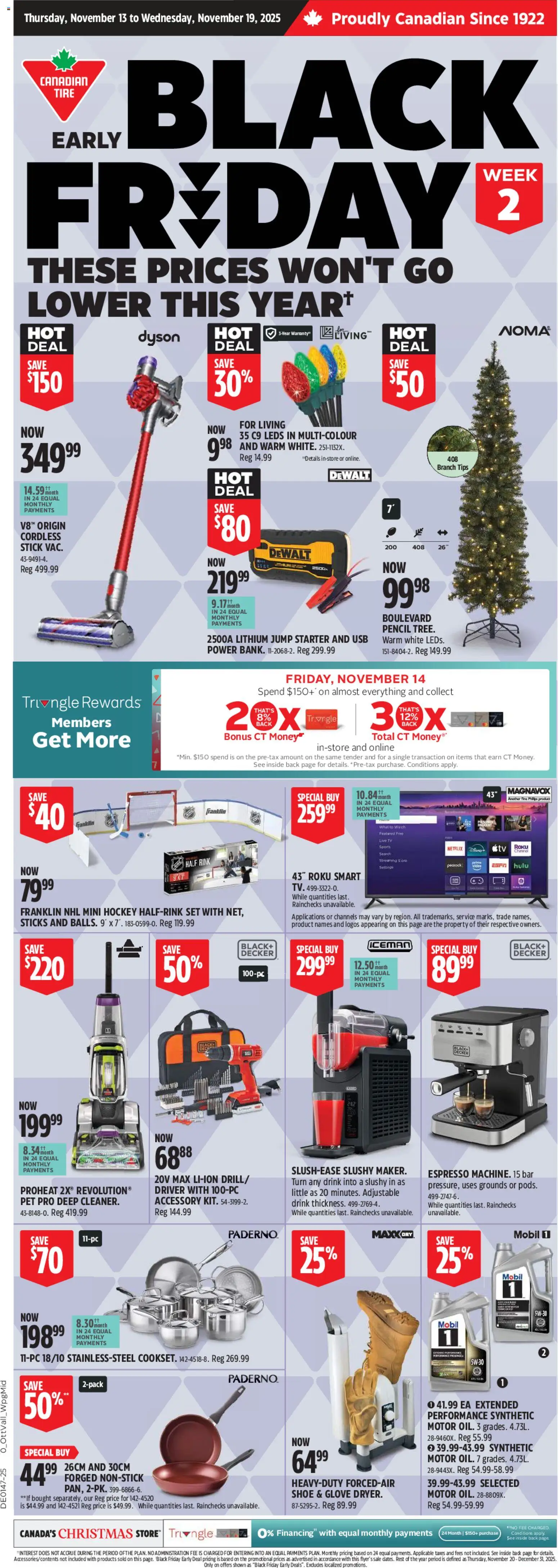 Canadian Tire flyer valid from 13.11.2025 | Page: 1