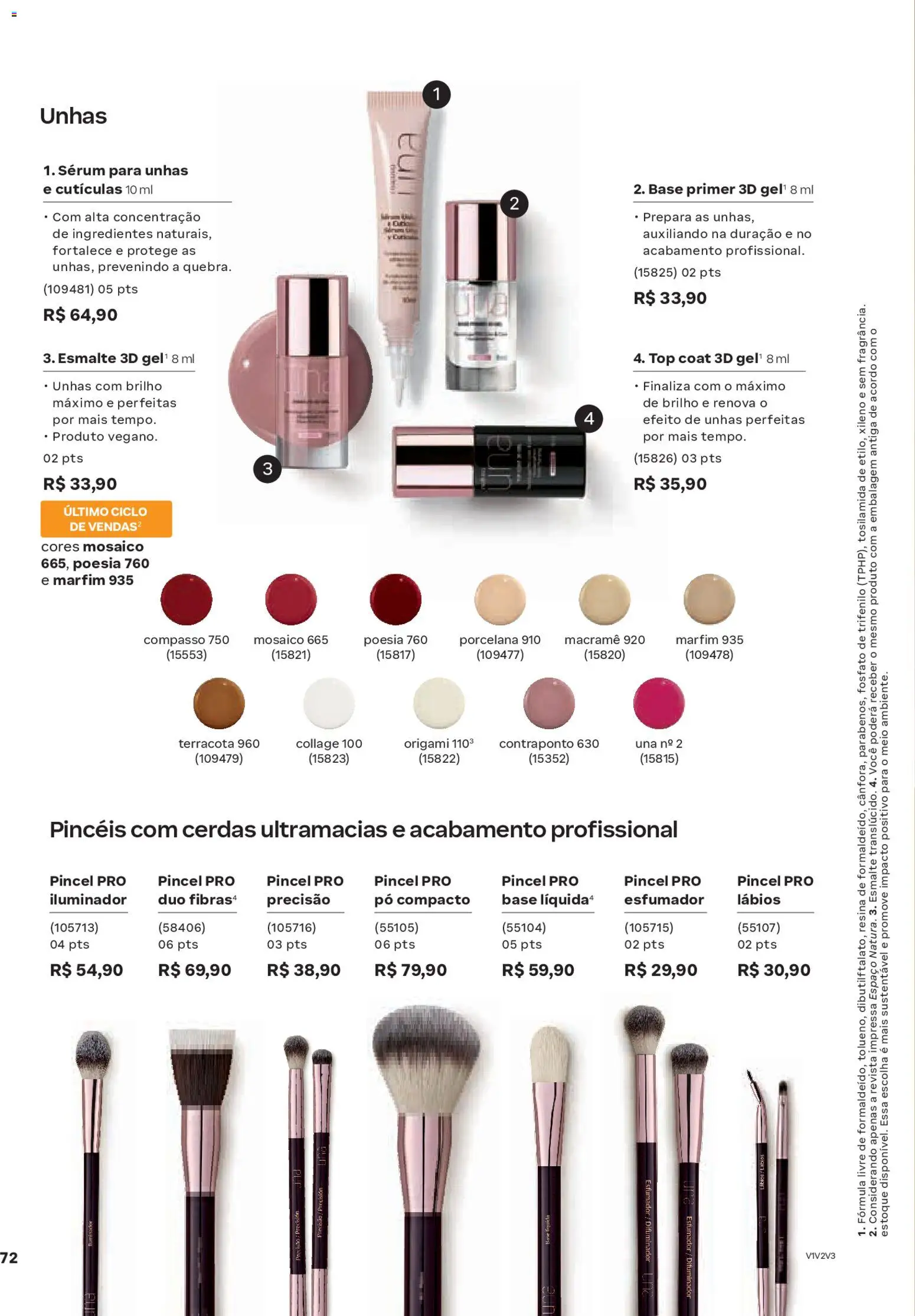 Natura Folheto - válido de 13.01.2026 | Página: 72 | Produtos: Pó, Sérum, Iluminador, Primer