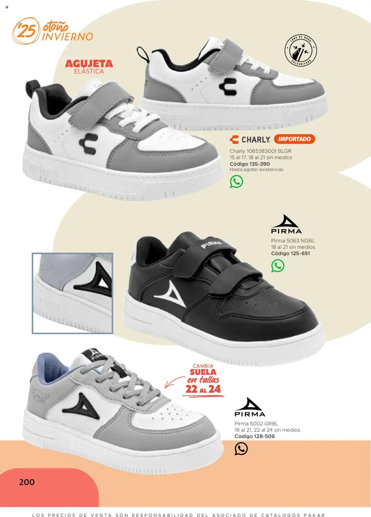 Nuevas ofertas de SC Pakar válidas en toda la República Mexicana desde el 24.07.2025. ¡Encuentra las mejores ofertas en SC Pakar - Catálogo Nina otoño / invierno! | Página: 200