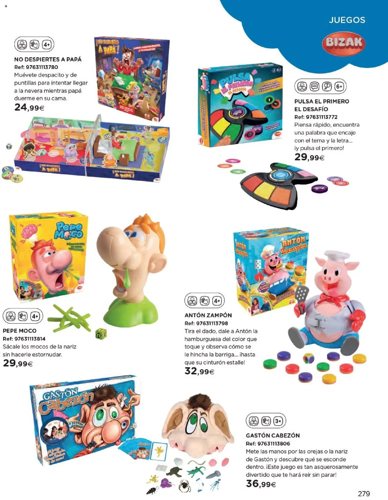 Nuevas ofertas de El Corte Inglés válidas en toda la República Mexicana desde el 27.10.2025. ¡Encuentra las mejores ofertas en El Corte Inglés catálogo Juguetes! | Página: 279 | Productos: Papa, Cinturón, Juego, Té