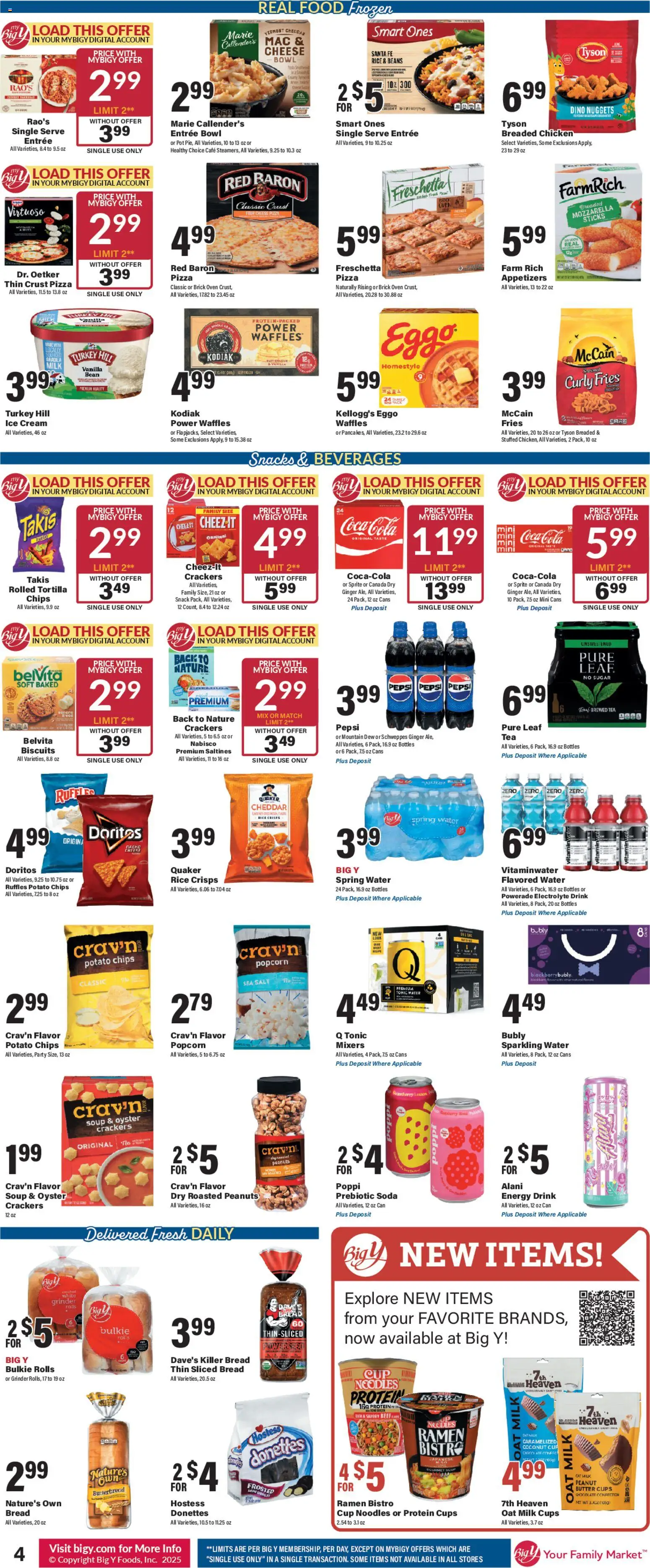 Big Y Weekly Ad - valid from 06.11.2025 | Page: 7 | Products: Milk, Butter, Rice, Water
