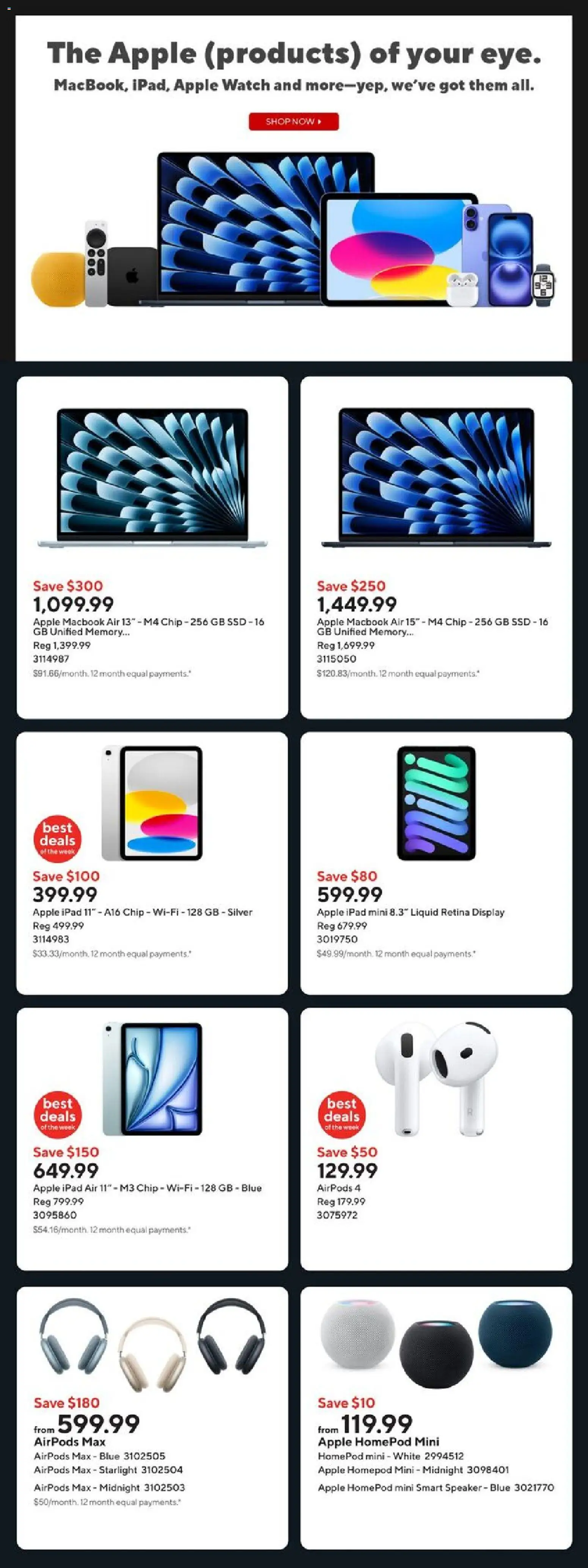Staples flyer valid from 28.11.2025 | Page: 3 | Products: Watch, Speaker