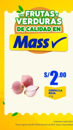 Vista previa de folleto Mass - DEL CAMPO A TU BARRIO - Ica de la Mass válido desde 05.12.2025