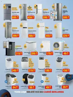 Berlanda Folheto - válido de 28.07.2025 | Página: 7 | Produtos: Centrífuga de roupas, Freezer, Cervejeira, Roupas