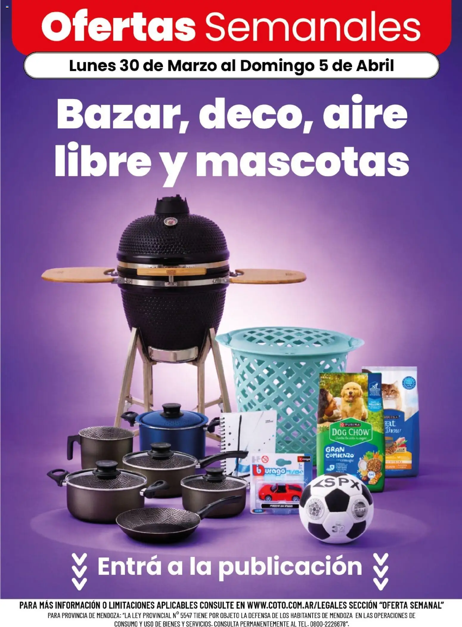 Coto - Ofertas Bazar, deco, │ válido desde el 30.03.2026 | Página: 1