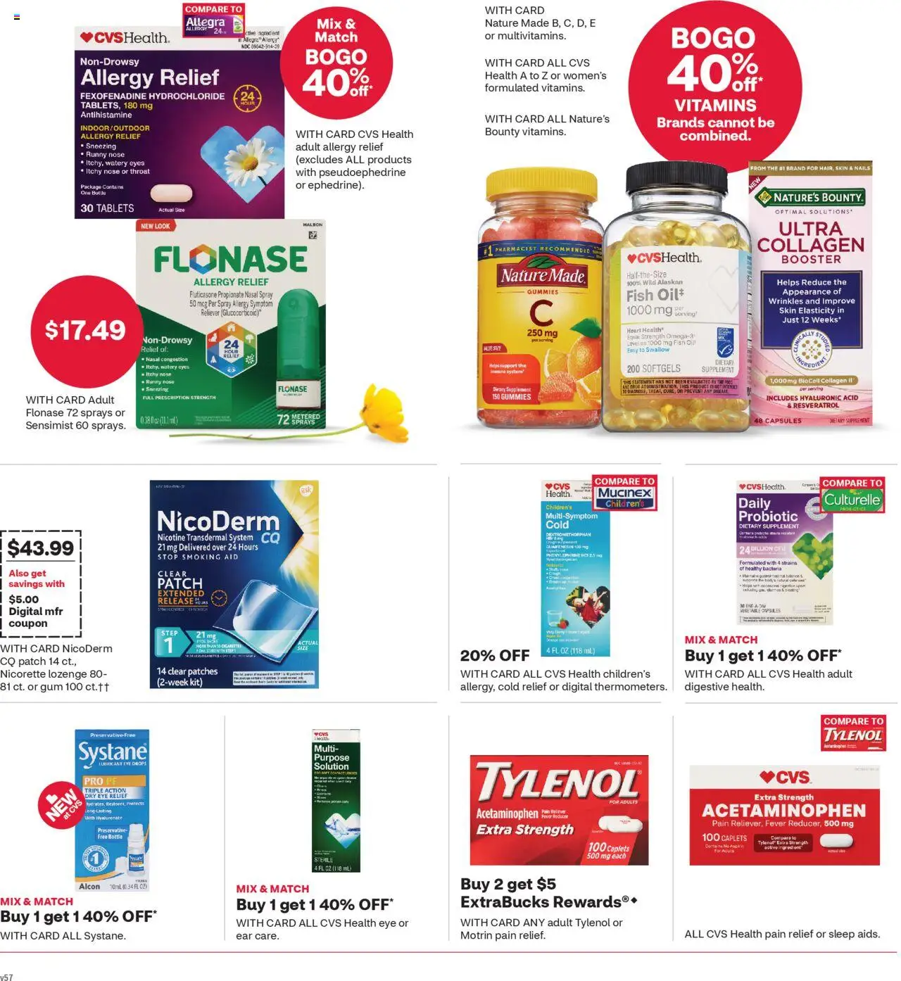 CVS Pharmacy Weekly Ad - WA - valid from 17.08.2025 | Page: 10 | Products: Fish Oil, Oil, Fish
