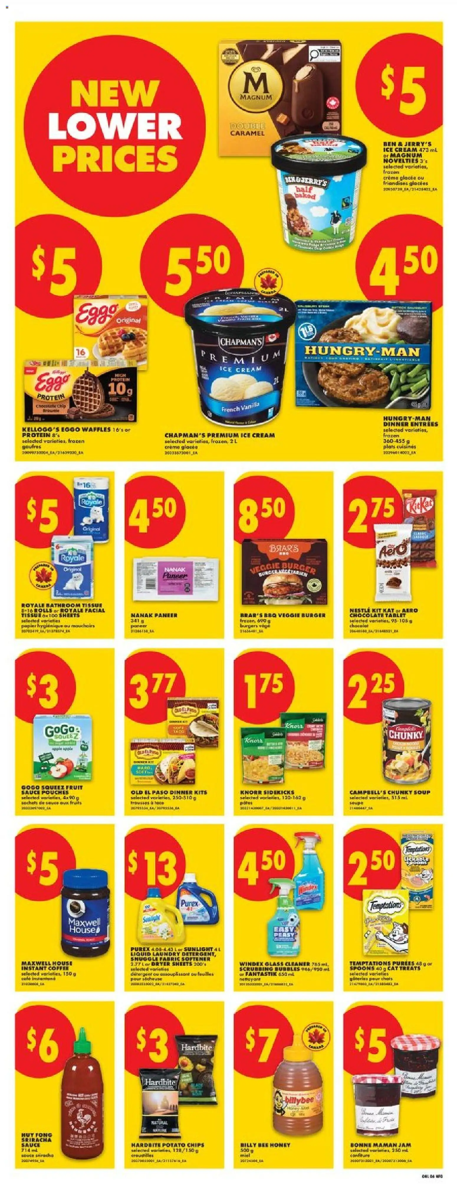 No Frills flyer valid from 26.03.2026 | Page: 11 | Products: Chips, Cream, Ice cream, Chocolate