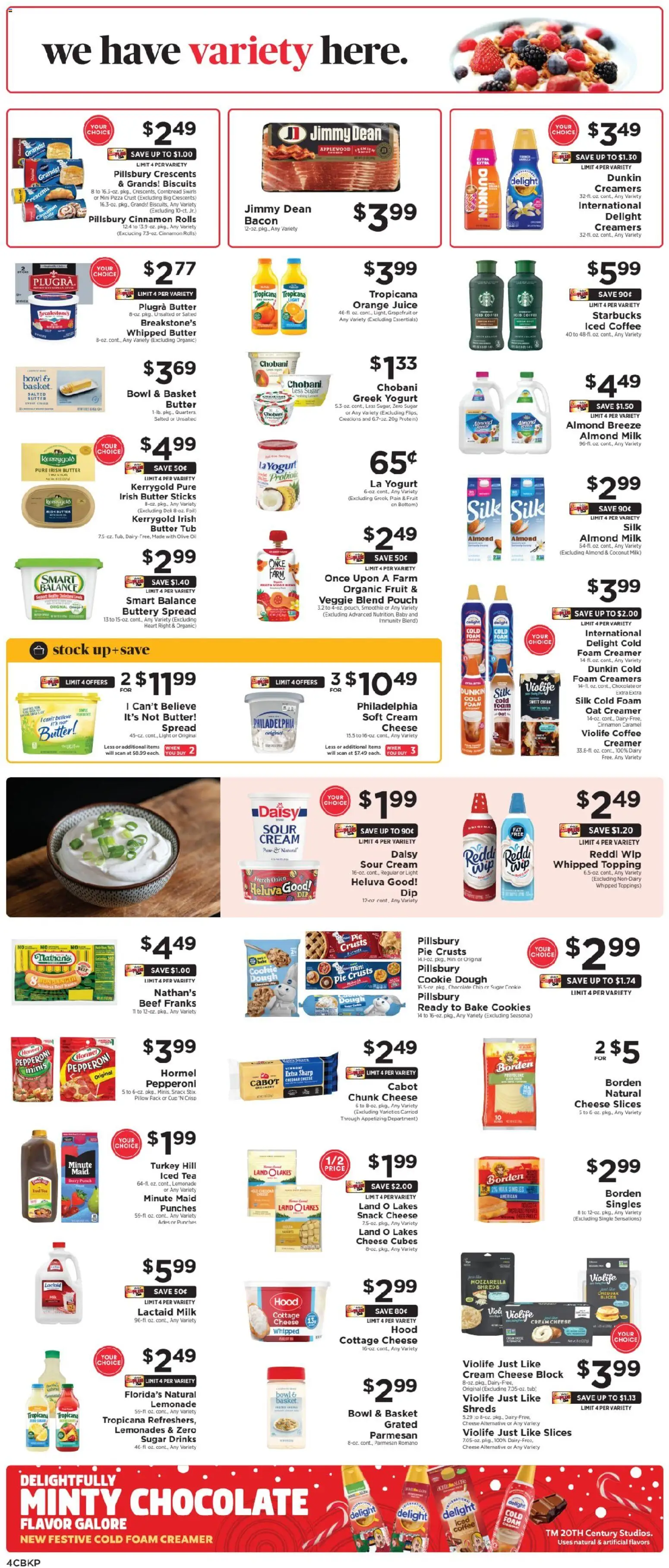 ShopRite Weekly Ad - valid from 19.12.2025 | Page: 5 | Products: Butter, Tea, Sugar, Onion