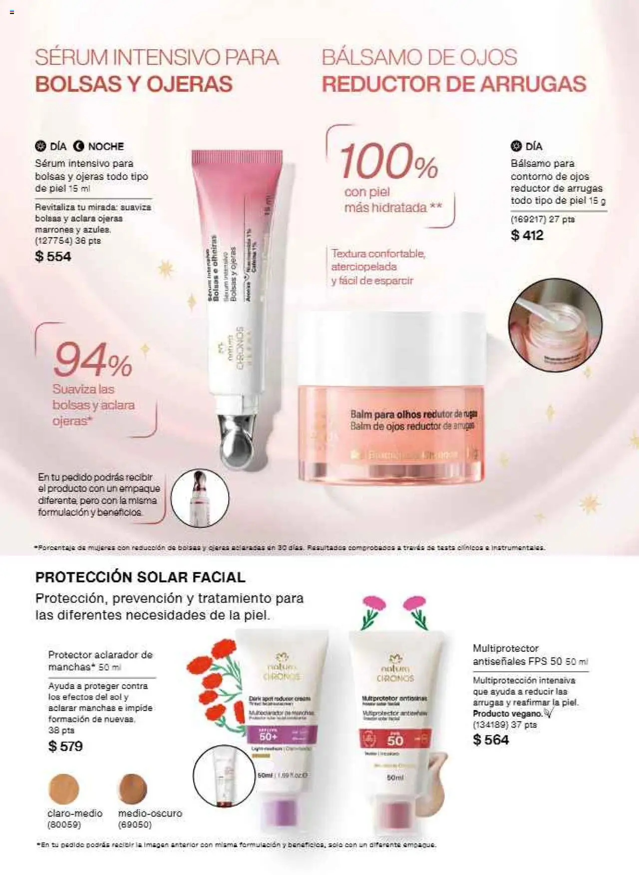 Nuevas ofertas de Natura válidas en toda la República Mexicana desde el 17.09.2025. ¡Encuentra las mejores ofertas en Natura - Campaña 15 2025! | Página: 98 | Productos: Contorno de ojos, Serum, Contorno, Bálsamo