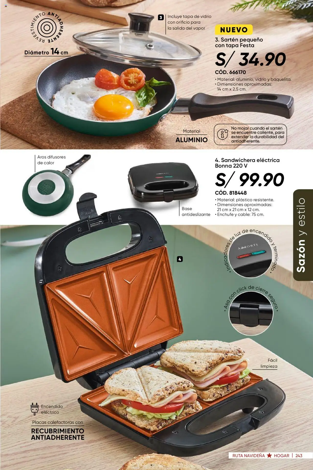 Catálogo Azzorti válido desde 15.10.2025 | Página: 247 | Productos: Cable, Sandwichera