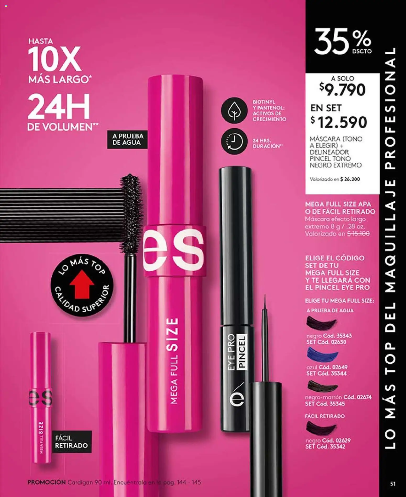 Catálogo Ésika Campaña 5 │ válido desde el 01.03.2026 | Página: 51 | Productos: Top, Maquillaje, Cardigan, Té