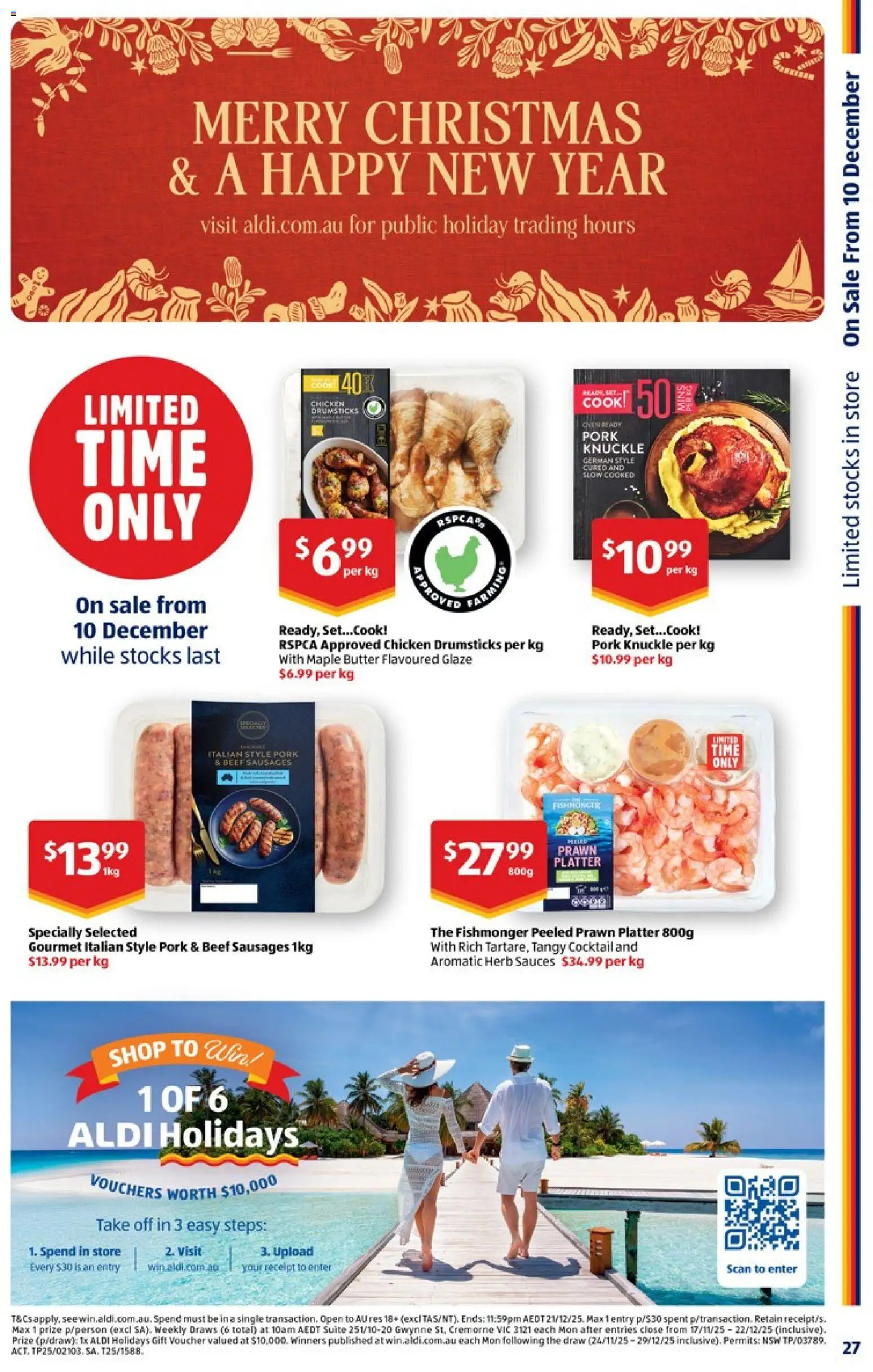 Aldi catalogue - valid from 17.12.2025 | Page: 27 | Products: Butter, Herb, Suite, Beef