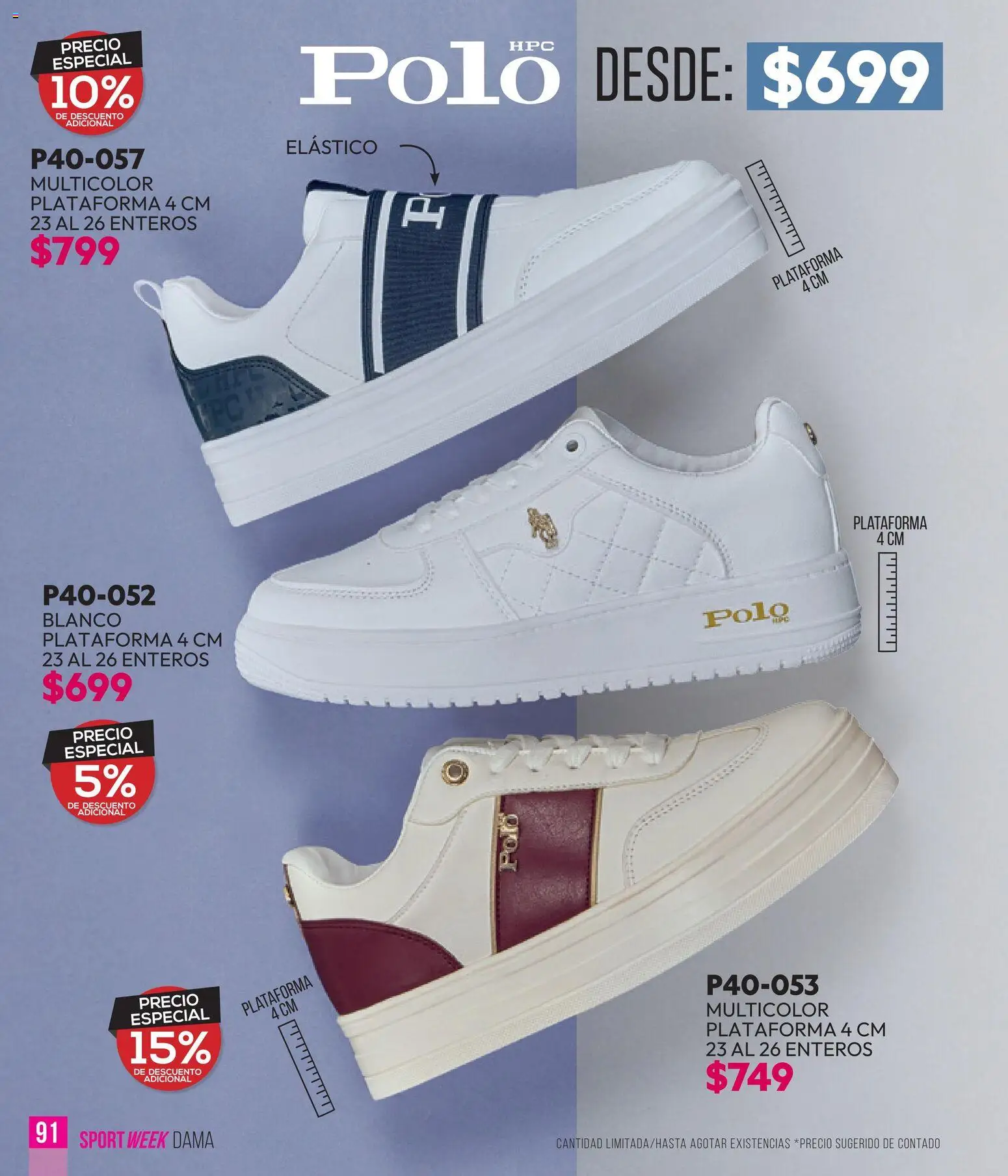 Nuevas ofertas de Cklass válidas en toda la República Mexicana desde el 28.04.2026. ¡Encuentra las mejores ofertas en Cklass catálogo Sportweek! | Página: 92