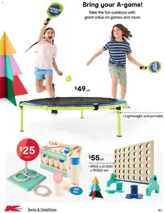 Preview of Kmart  Catalogue  - valid from 04.12.2025 | Page: 42 | Products: Portable
