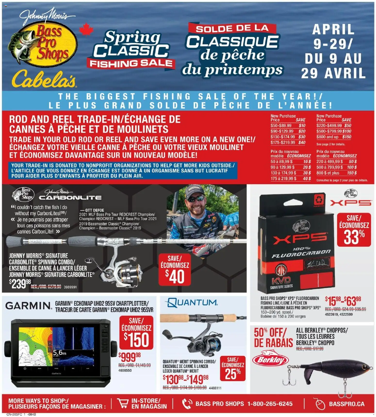 Cabelas flyer valid from 09.04.2026 | Page: 1 | Products: Fish