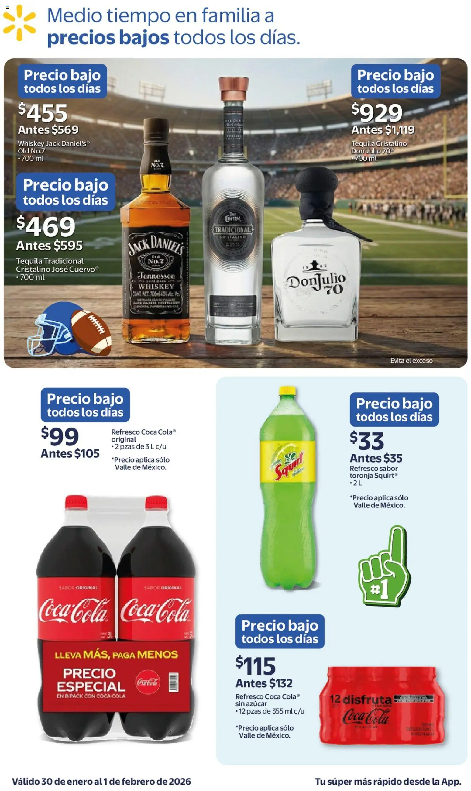 Nuevas ofertas de Walmart válidas en toda la República Mexicana desde el 30.01.2026. ¡Encuentra las mejores ofertas en Walmart catálogo Ofertas! | Página: 4