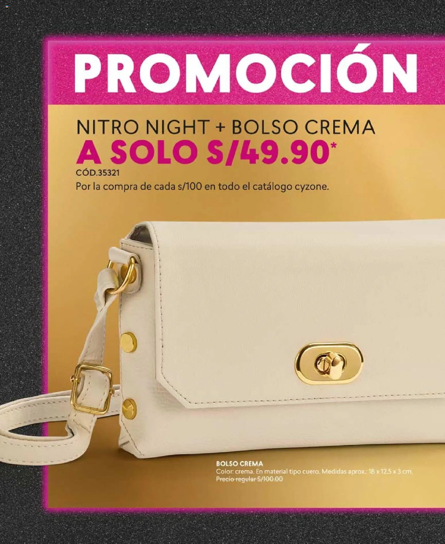 Catálogo CyZone válido desde 14.11.2025 | Página: 114 | Productos: Crema, Bolso