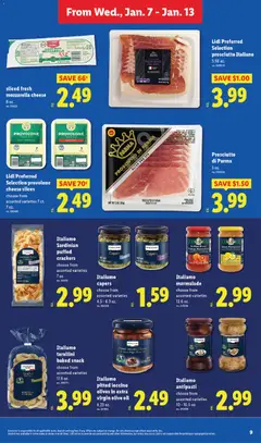 Preview of Lidl weekly ads valid from 07.01.2026 | Page: 9