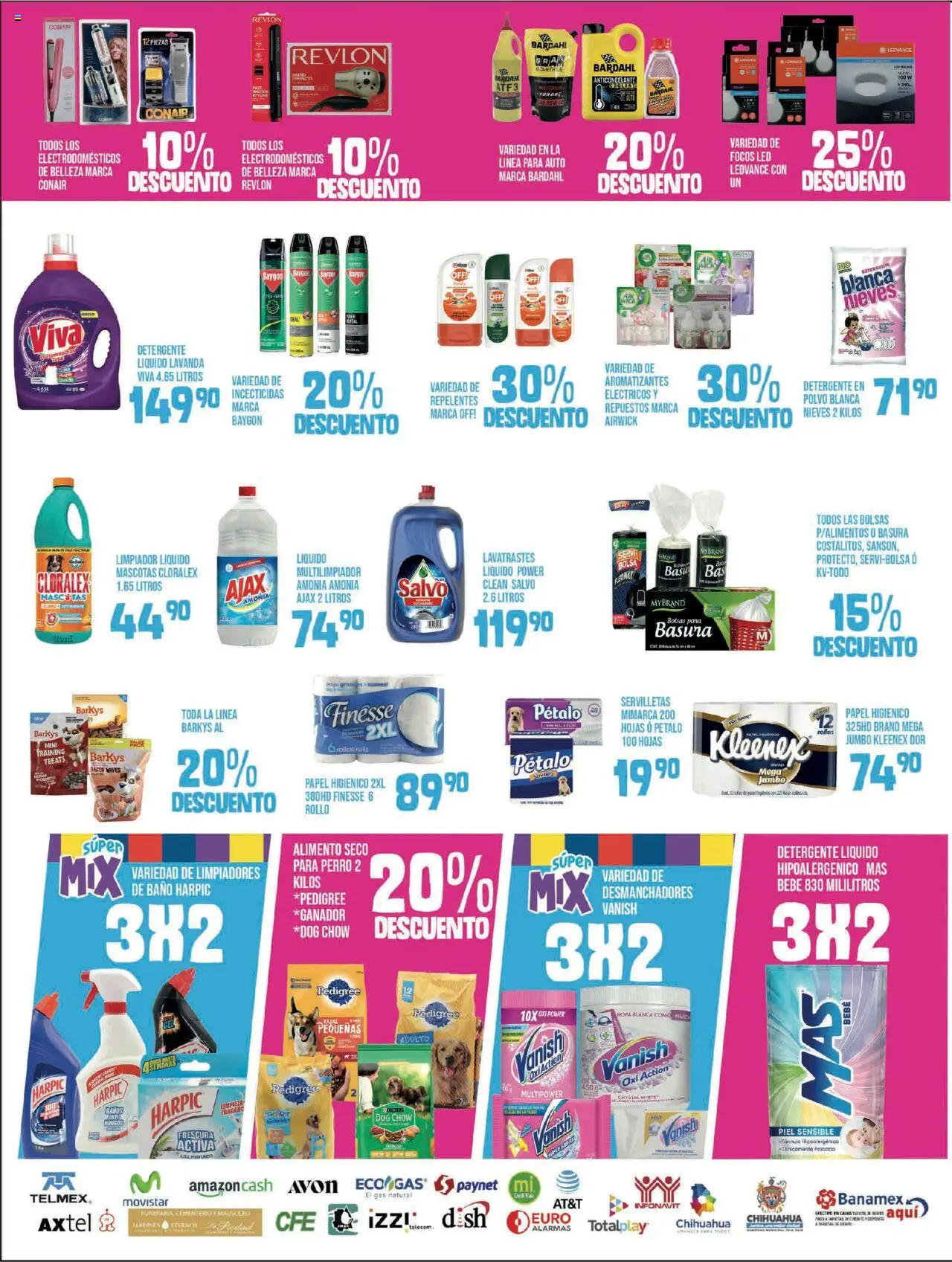 Nuevas ofertas de Alsuper válidas en toda la República Mexicana desde el 17.06.2025. ¡Encuentra las mejores ofertas en Alsuper folleto! | Página: 5 | Productos: Hongos, Papel higiénico, Baño, Polvo