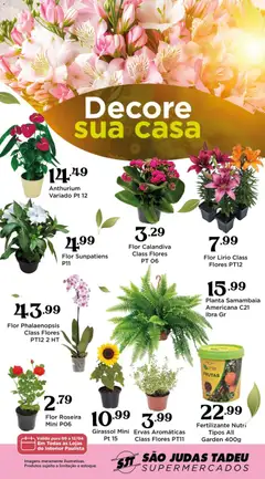 São Judas Tadeu ofertas Decore Sua Casa - Pré-Visualização do folheto da loja São Judas Tadeu, válido de 09.04.2026
