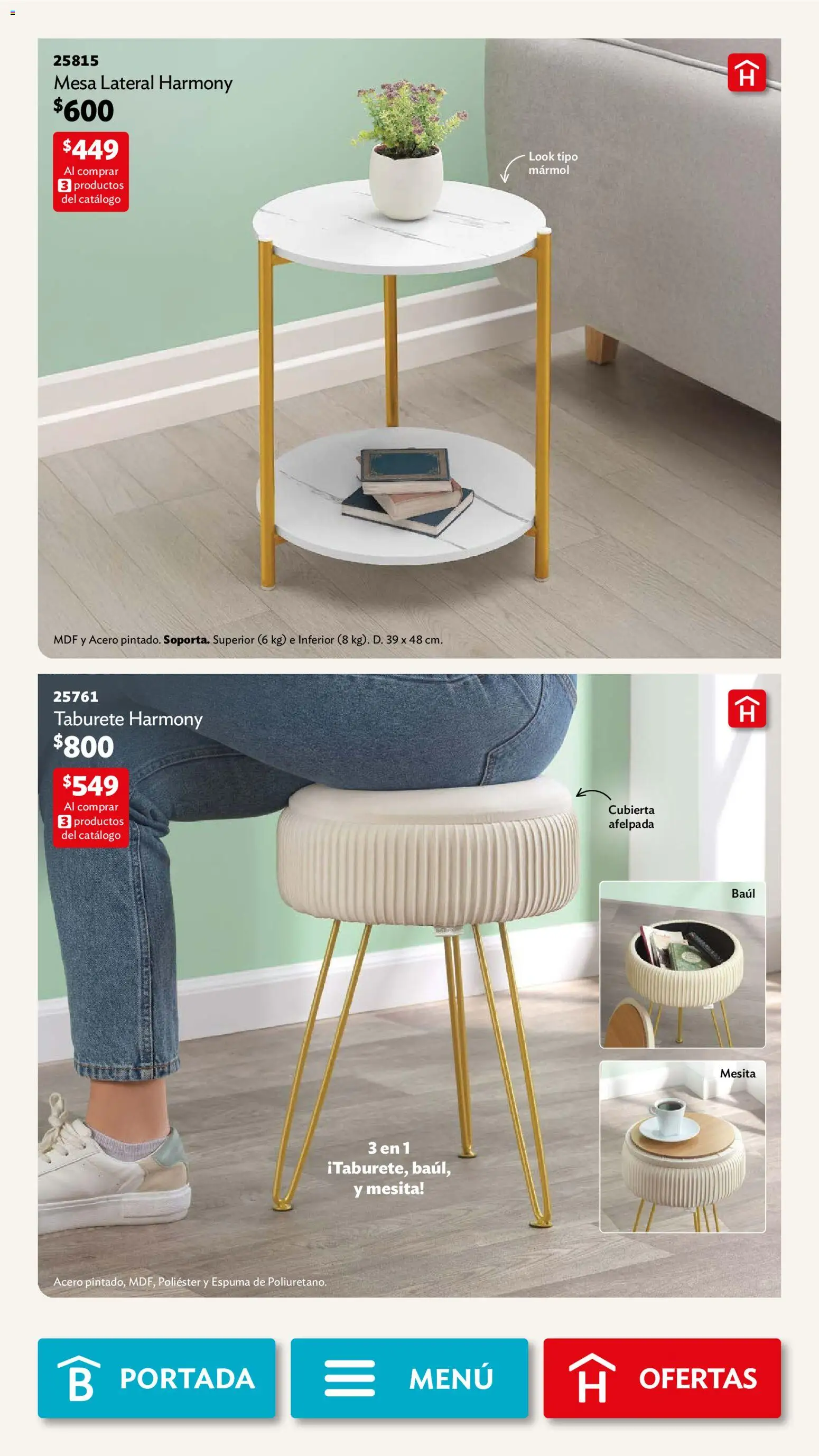 Nuevas ofertas de Betterware válidas en toda la República Mexicana desde el 03.11.2025. ¡Encuentra las mejores ofertas en Betterware campaña 11 2025! | Página: 9 | Productos: Espuma, Mesa