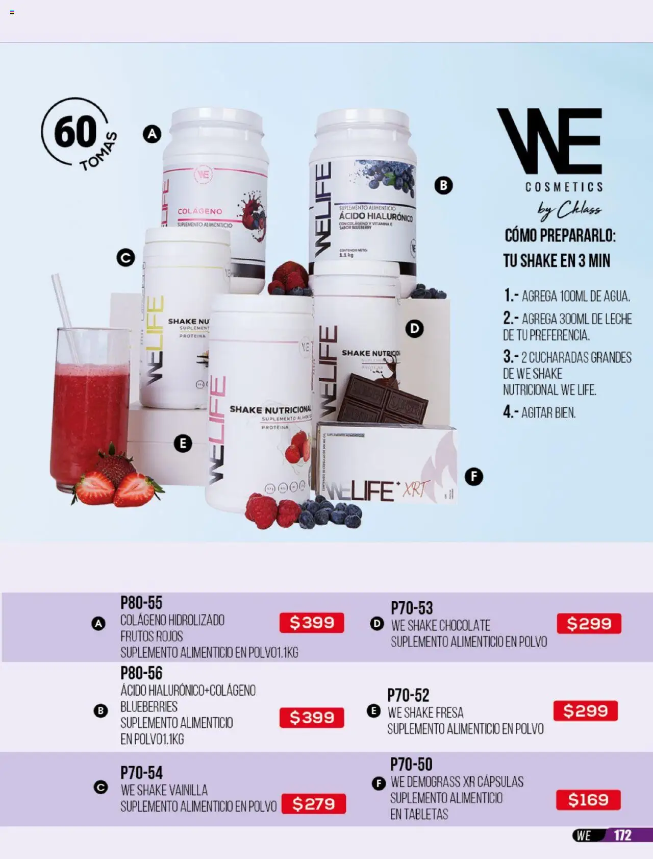 Nuevas ofertas de Cklass válidas en toda la República Mexicana desde el 23.06.2025. ¡Encuentra las mejores ofertas en Cklass catálogo Rebajas Sobre Calzado! | Página: 558 | Productos: Fresa, Leche, Chocolate, Polvo