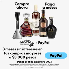 Vista previa de Bodegas Alianza catálogo Encuentra esa joya para tu colección, nuevo folleto de la tienda, válido en México a partir del 26.12.2025