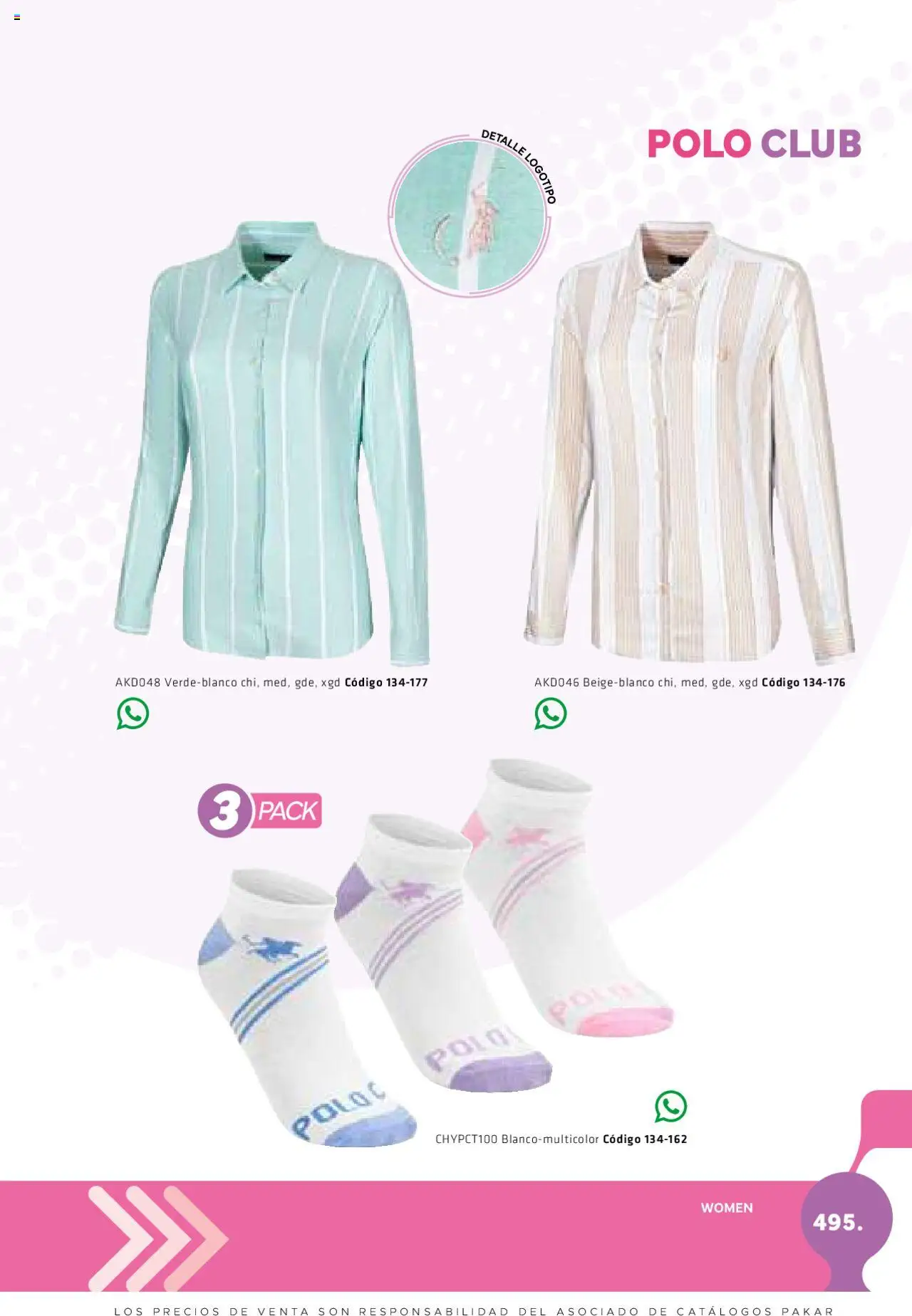 Nuevas ofertas de SC Pakar válidas en toda la República Mexicana desde el 06.03.2025. ¡Encuentra las mejores ofertas en SC Pakar catálogo Women! | Página: 495 | Productos: Res