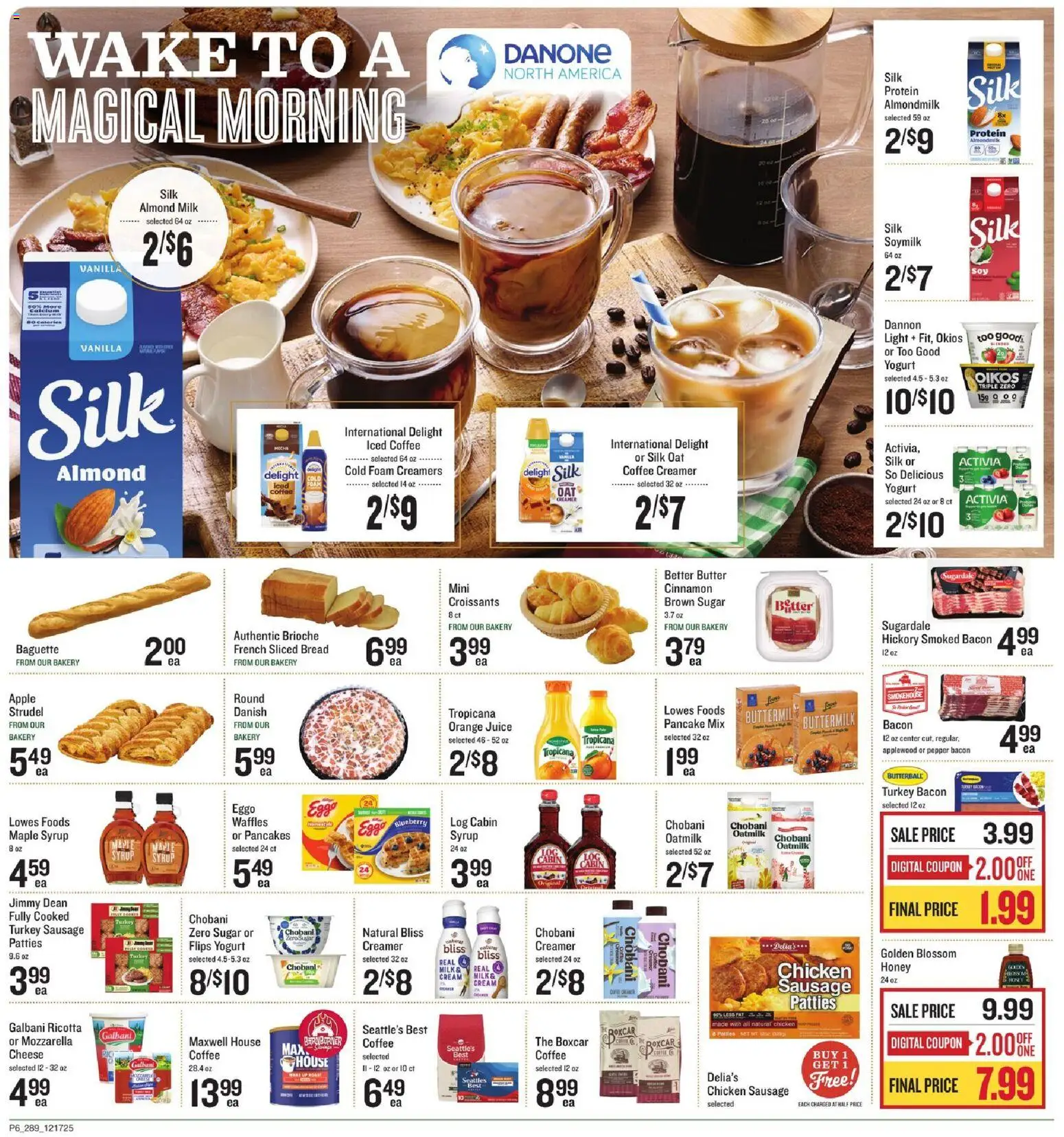 Lowes Foods Weekly Ad - valid from 17.12.2025 | Page: 7 | Products: Bakery, Butter, Yogurt, Croissants