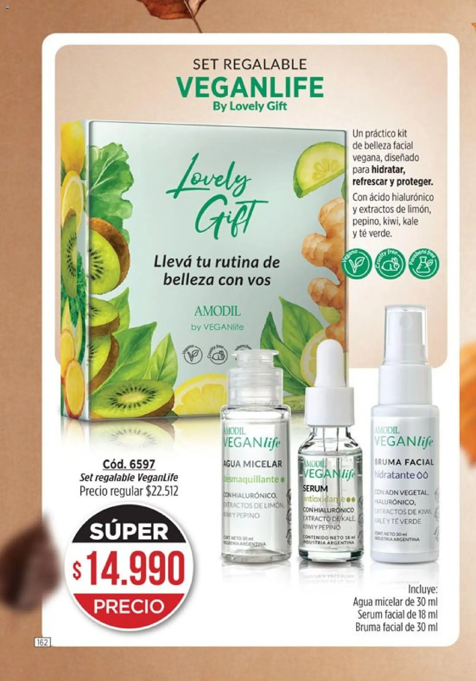 Catálogo Amodil Campaña 6 │ válido desde el 04.03.2026 | Página: 162 | Productos: Serum, Bruma, Agua, Té