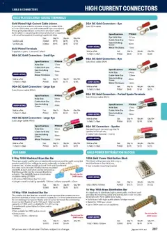 Preview of Jaycar Engineering & Scientific Catalogue 2025/2026  - valid from 09.07.2025 | Page: 287 | Products: Spade, Tie, Cable, Speaker