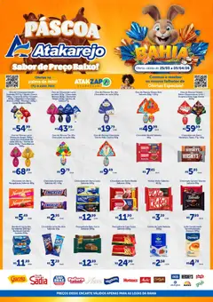 Atakarejo ofertas Páscoa - Pré-Visualização do folheto da loja Atakarejo, válido de 25.03.2026