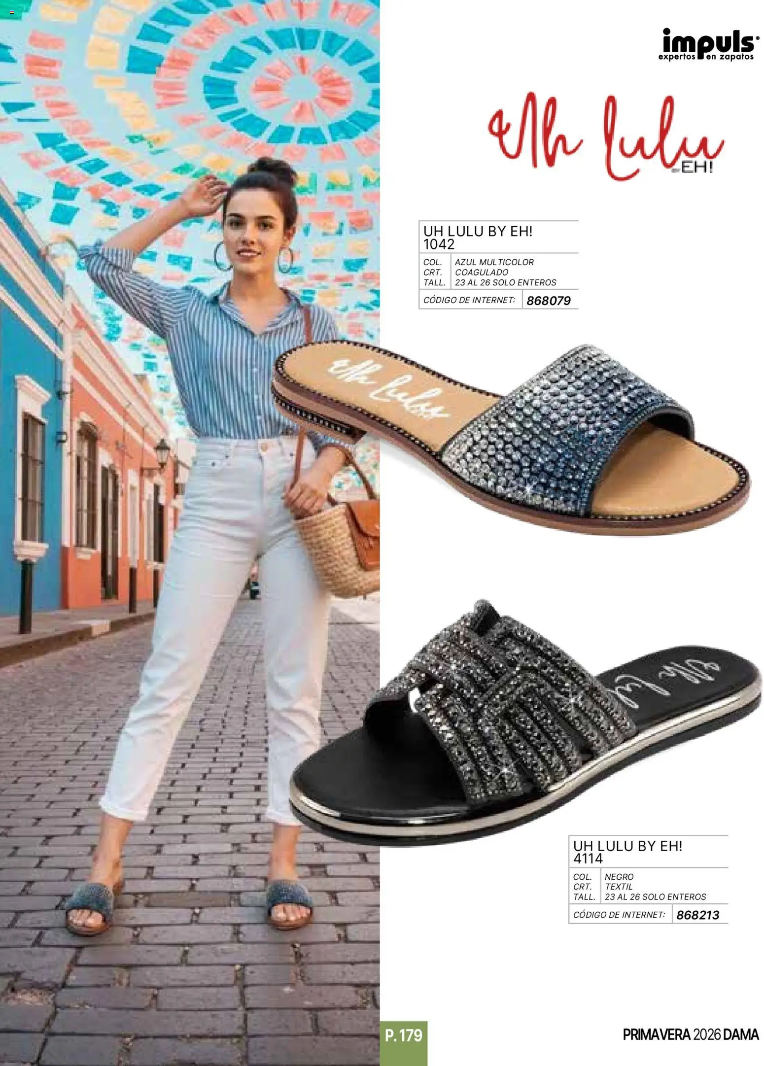 Nuevas ofertas de Impuls válidas en toda la República Mexicana desde el 01.01.2026. ¡Encuentra las mejores ofertas en Impuls catálogo Primavera! | Página: 181 | Productos: Zapatos