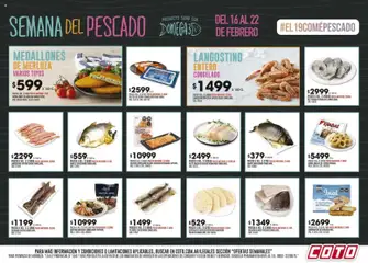 Vista previa Coto - Semana Del Pescado válido desde el 16.02.2026