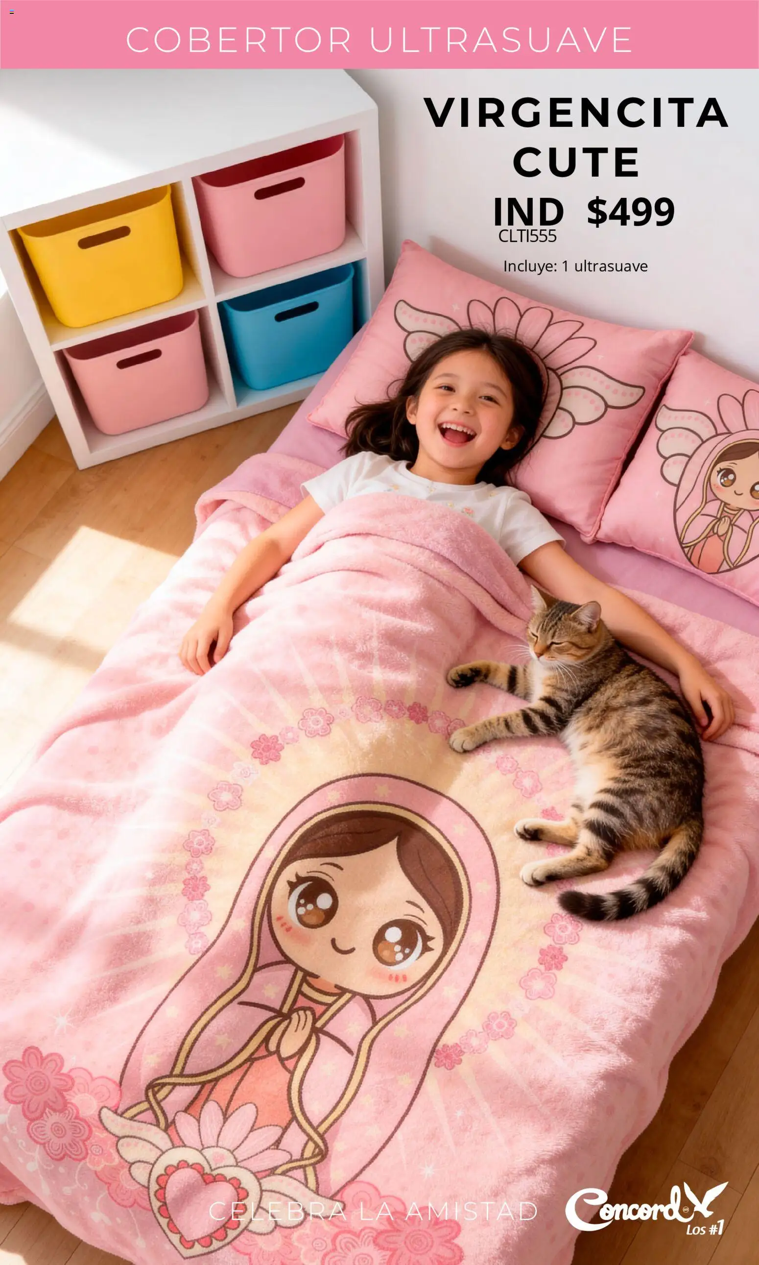 Nuevas ofertas de Colchas Concord válidas en toda la República Mexicana desde el 01.02.2026. ¡Encuentra las mejores ofertas en Colchas Concord catálogo San Valentín! | Página: 31