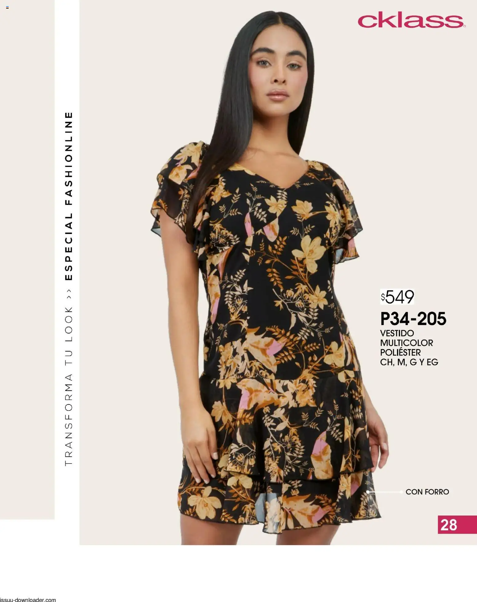 Nuevas ofertas de Cklass válidas en toda la República Mexicana desde el 06.02.2026. ¡Encuentra las mejores ofertas en Cklass catálogo Especial Fashionline! | Página: 29