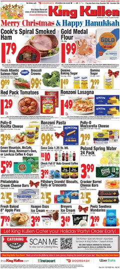 Preview of King Kullen weekly ads valid from 18.12.2025 | Page: 1