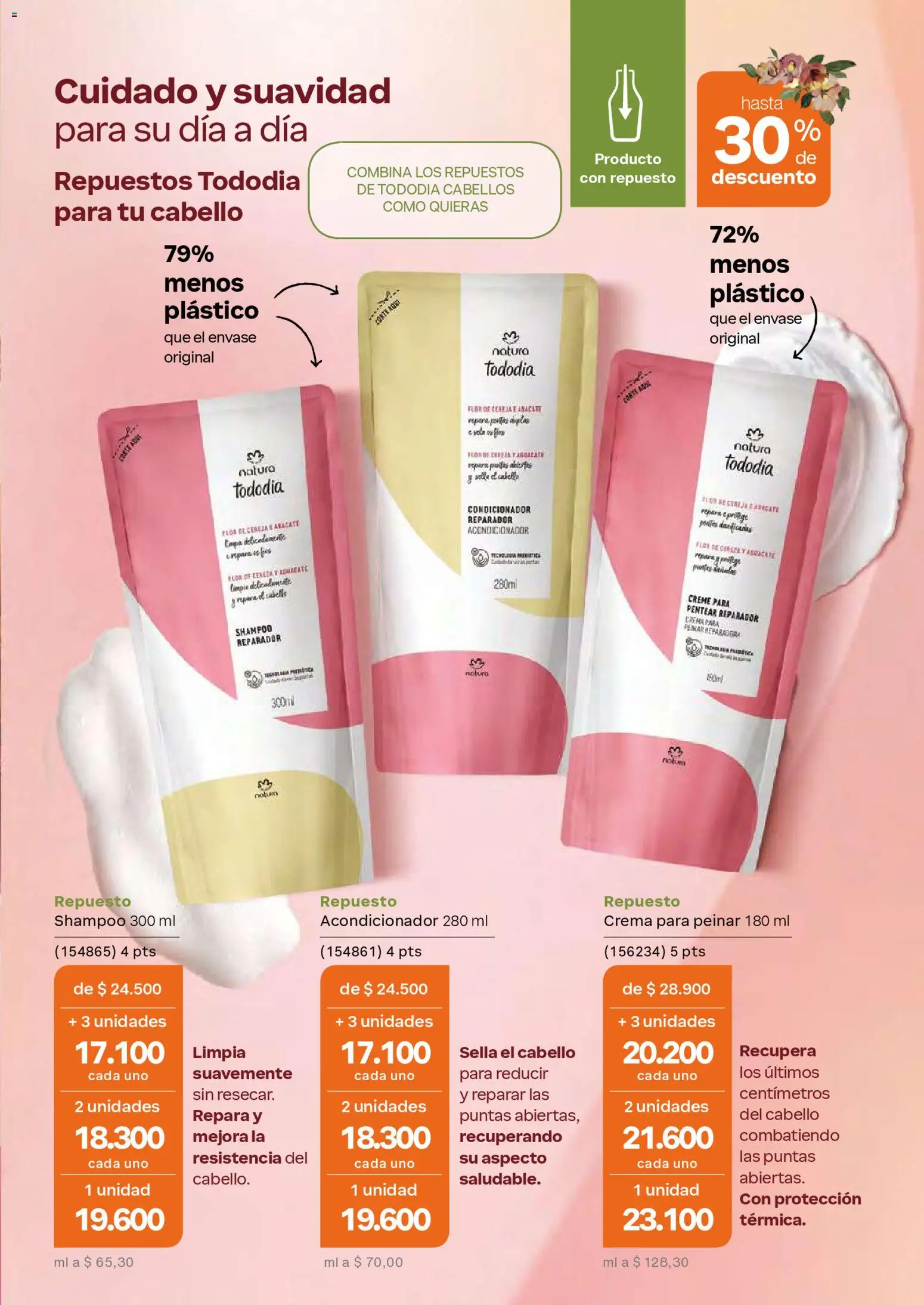 Natura revista - valida desde el 01.03.2026 | Página: 155 | Productos: Crema, Shampoo, Acondicionador
