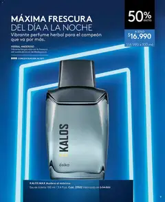 Catálogo Ésika Campaña x válido desde el 30.04.2026 | Página: 9 | Productos: Perfume, Eau de toilette, Aceite