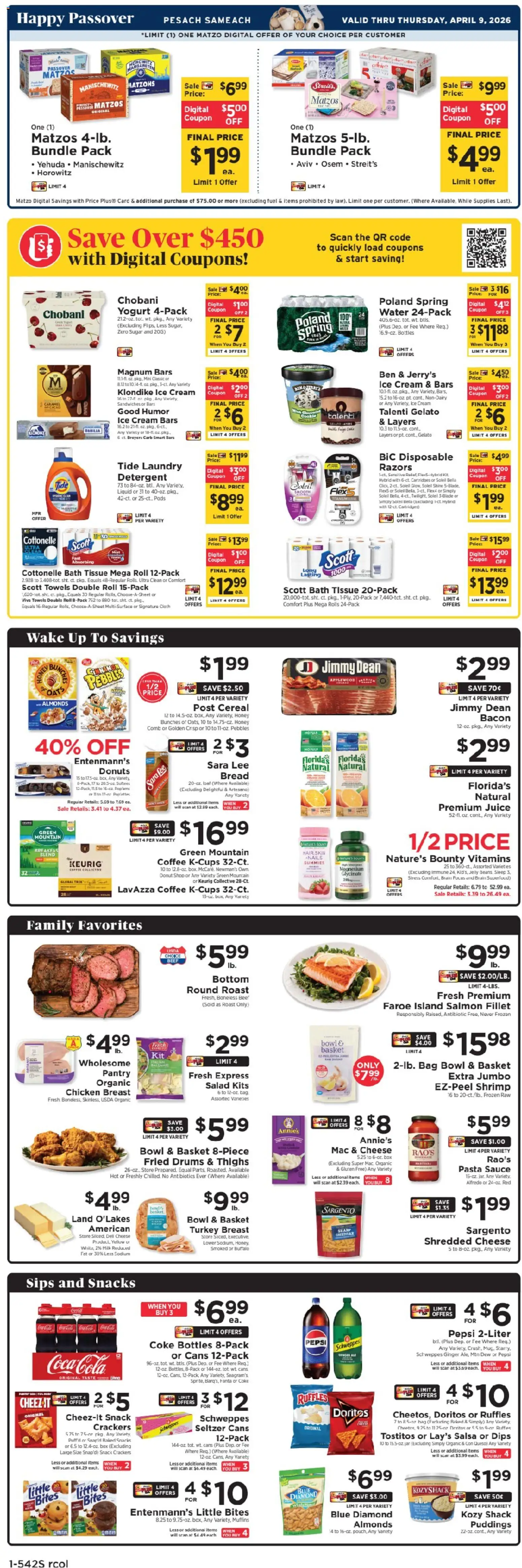 ShopRite Weekly Ad - valid from 06.03.2026 | Page: 2 | Products: Basket, Bread, Juice, Water