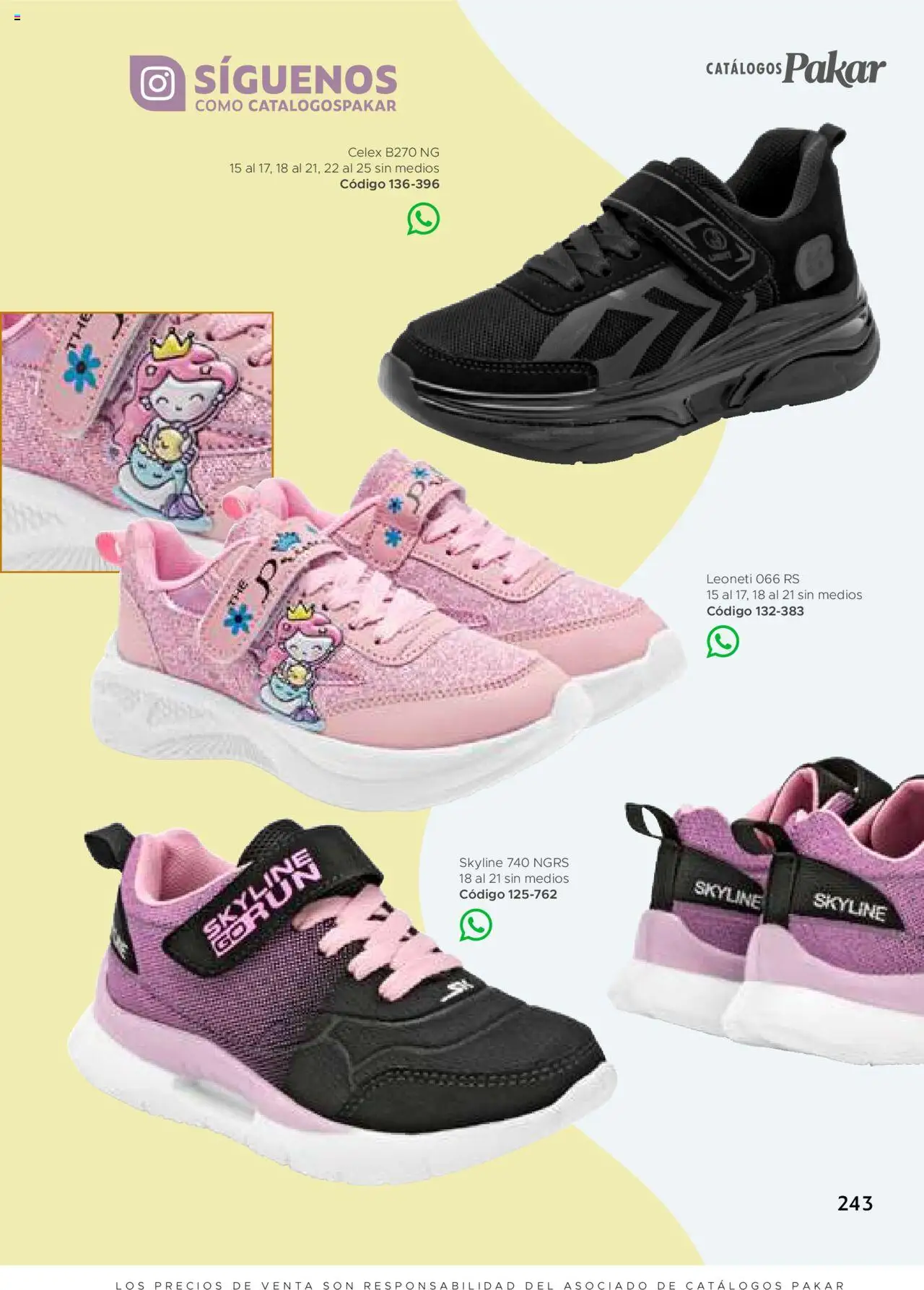 Nuevas ofertas de SC Pakar válidas en toda la República Mexicana desde el 24.07.2025. ¡Encuentra las mejores ofertas en SC Pakar - Catálogo Nina otoño / invierno! | Página: 243