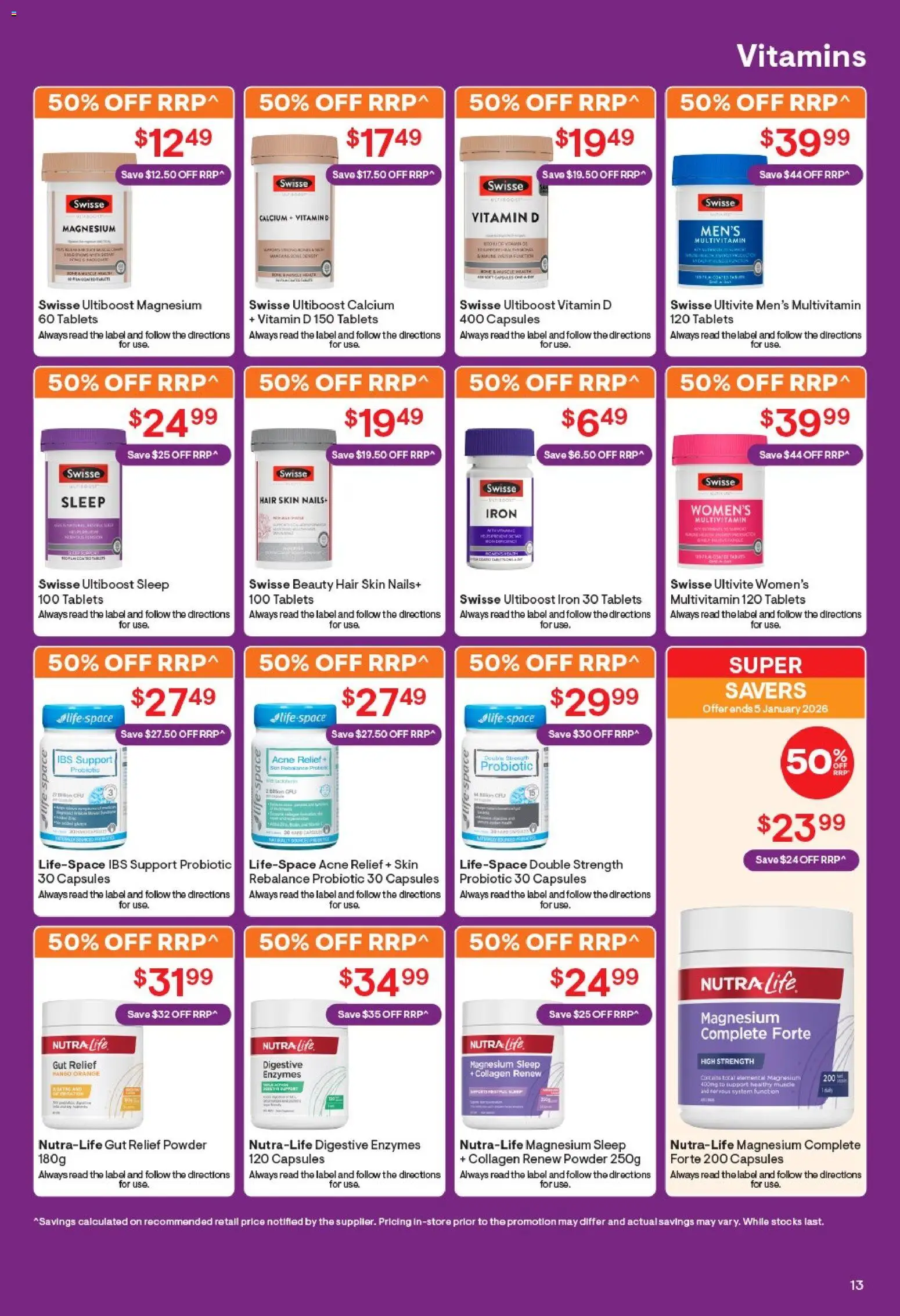 Discount Drug Stores catalogue - valid from 10.12.2025 | Page: 14 | Products: Powder, Acne, Iron, Vitamin