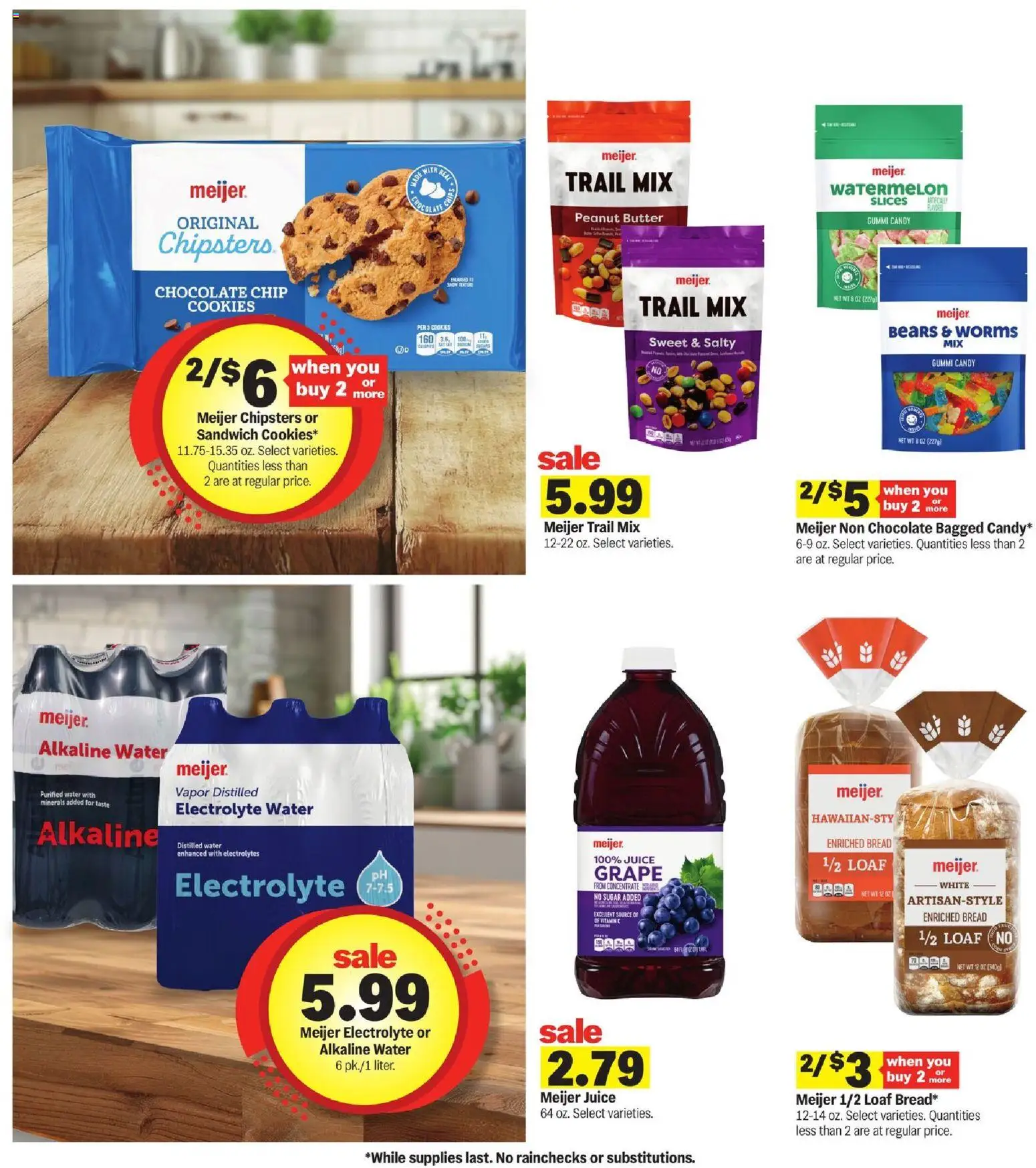 Meijer Weekly Ad - MI - valid from 02.01.2026 | Page: 16 | Products: Butter, Juice, Cookies, Watermelon