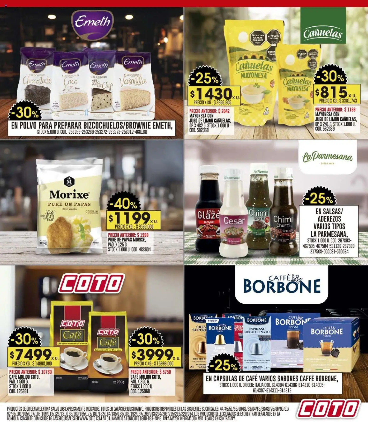 Coto - Ofertas │ válido desde el 10.11.2025 | Página: 13 | Productos: Polvo, Mayonesa, Limón, Chocolate