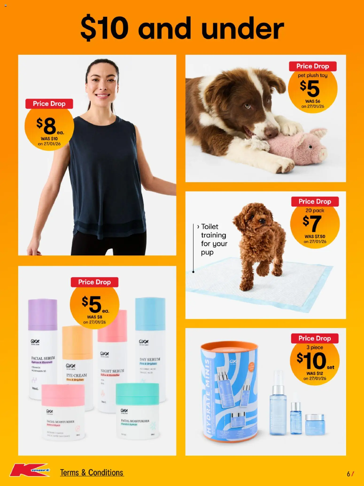 Kmart catalogue - valid from 05.02.2026 | Page: 6 | Products: Toilet, Moisturiser, Cream