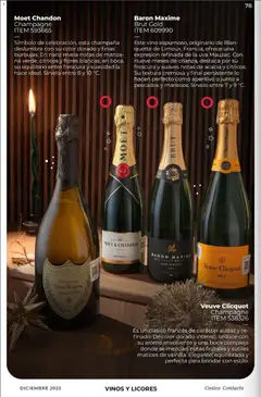 Vista previa de Costco Revista Diciembre, nuevo folleto de la tienda, válido en México a partir del 01.12.2025 | Página: 78 | Productos: Champagne, Manzana, Uva, Res
