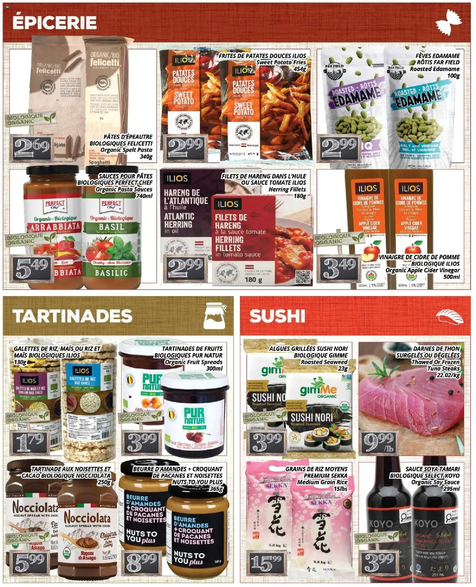 Pa Supermarché flyer valid from 02.03.2026 | Page: 2 | Products: Rice, Pasta, Nuts, Oil