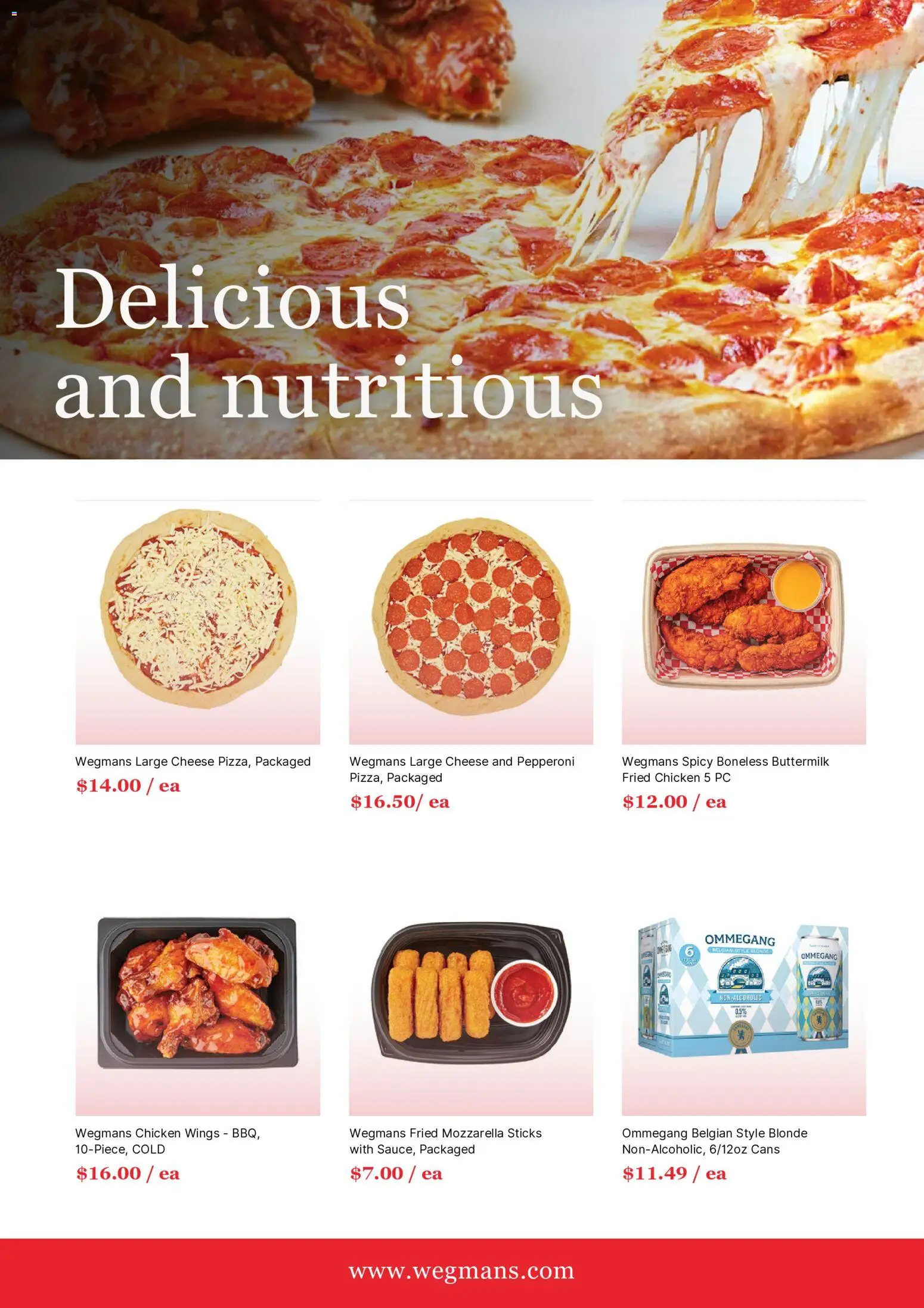 Wegmans Monthly Ad - valid from 01.01.2026 | Page: 4 | Products: Cheese, Pc