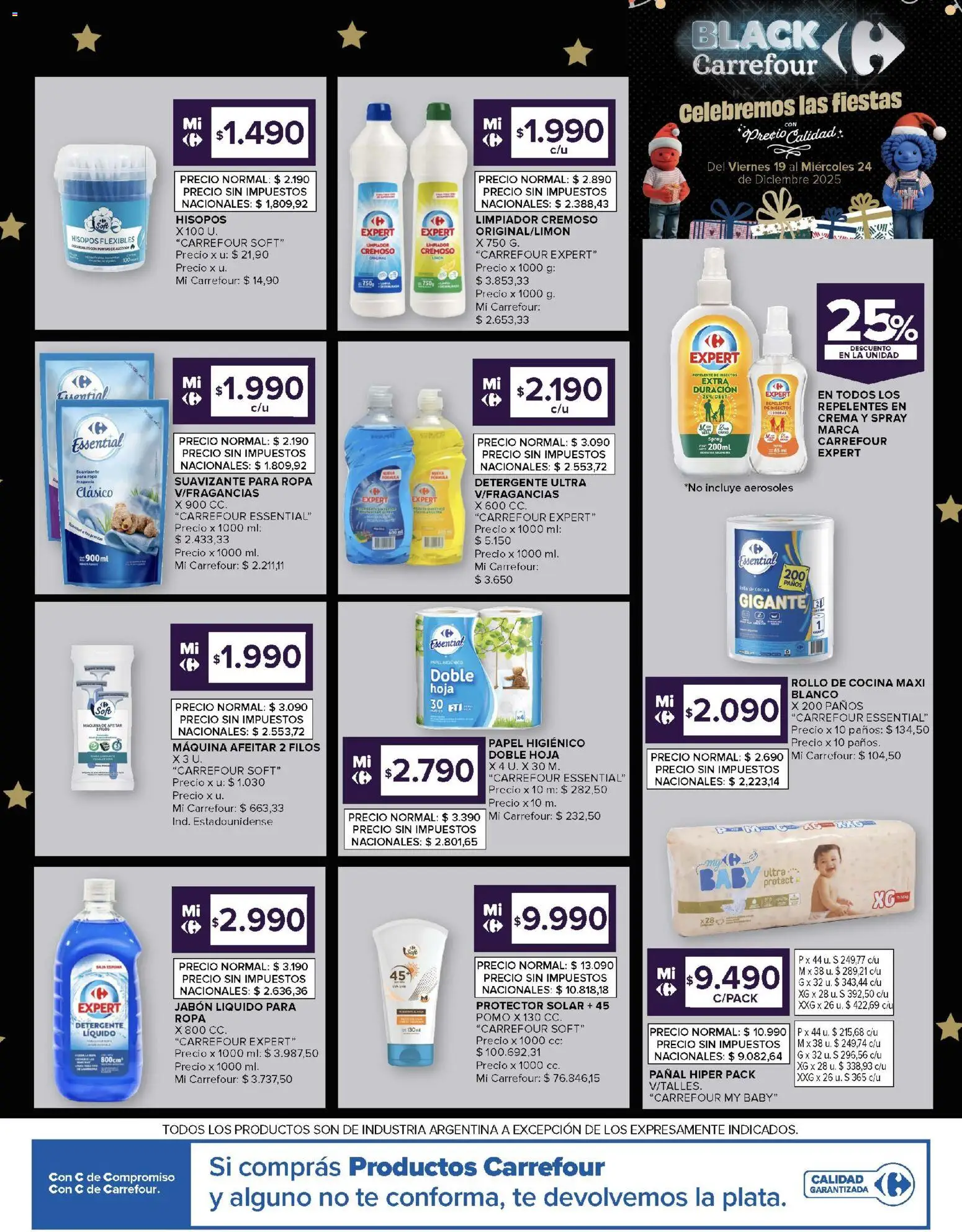 Carrefour - Hiper  │ válido desde el 19.12.2025 | Página: 18 | Productos: Papel higiénico, Algodón, Cocina, Té